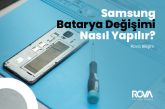 Samsung Batarya Değişimi Nasıl Yapılır?